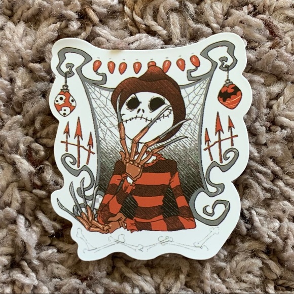 Accessories - 6/$12 🎃 Nightmare Before Christmas Sticker